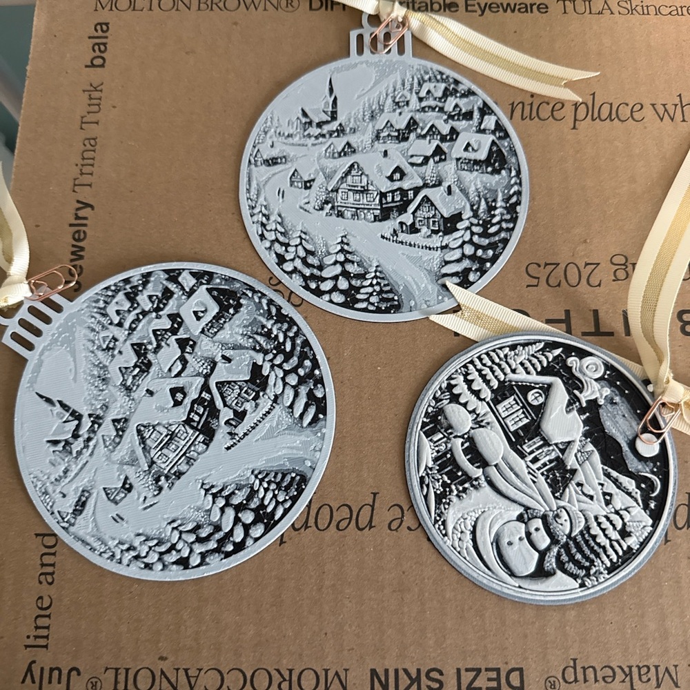 Holiday Ornaments Set